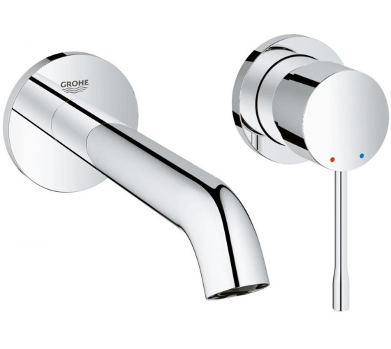 Смеситель для раковины на два отверстия Grohe Essence M-Size, (19408001)