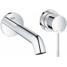 Смеситель для раковины на два отверстия Grohe Essence M-Size, (19408001)