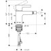Змішувач для біде Hansgrohe Metris S (31261000)