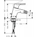Змішувач для біде Hansgrohe Focus E2 (31920000)