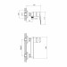 Смеситель для душа Imprese VITE (f03307401AA)