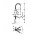 Змішувач для кухні Grohe Eurocube (31395DC0)