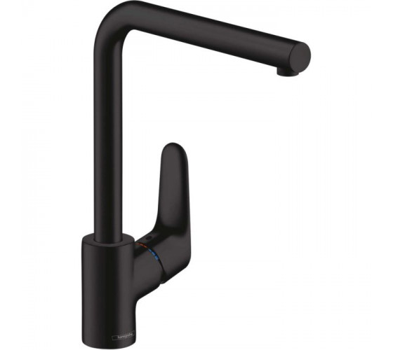Смеситель для кухни Hansgrohe Focus 280 черный матовый (31817670)