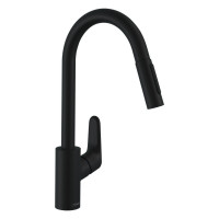 Змішувач для кухні Hansgrohe Focus чорний матовий (31815670)
