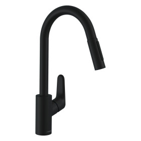 Смеситель для кухни Hansgrohe Focus черный матовый (31815670)