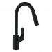 Смеситель для кухни Hansgrohe Focus черный матовый (31815670)