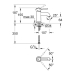 Змішувач для раковини Grohe BauClassic (23162000)