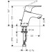 Смеситель для раковины Hansgrohe Focus E2 (31730000)
