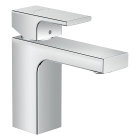 Смеситель для умывальника Hansgrohe Vernis Shape 100 с донным клапаном pop-up, хром (71561000)
