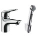 Смеситель для раковины с гигиеническим душем Hansgrohe Novus (71144000)