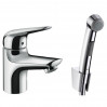 Смеситель для раковины с гигиеническим душем Hansgrohe Novus (71144000)