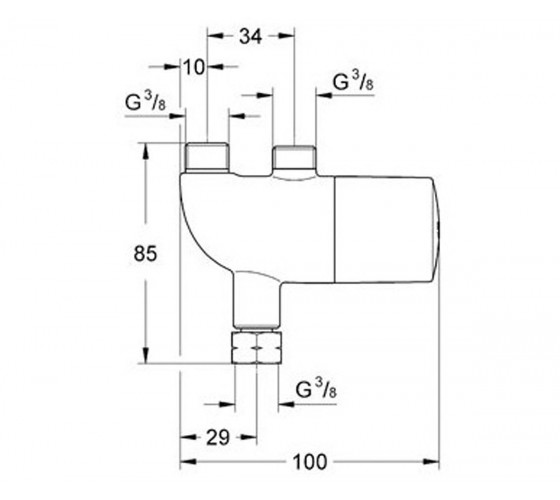 GROHTHERM Micro термостат