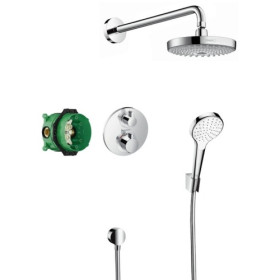 Душова система прихованого монтажу з термостатом Hansgrohe Raindance Select S (27295000)