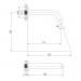 Излив для ванны скрытого монтажа Imprese BRENTA (ZMK071901300)