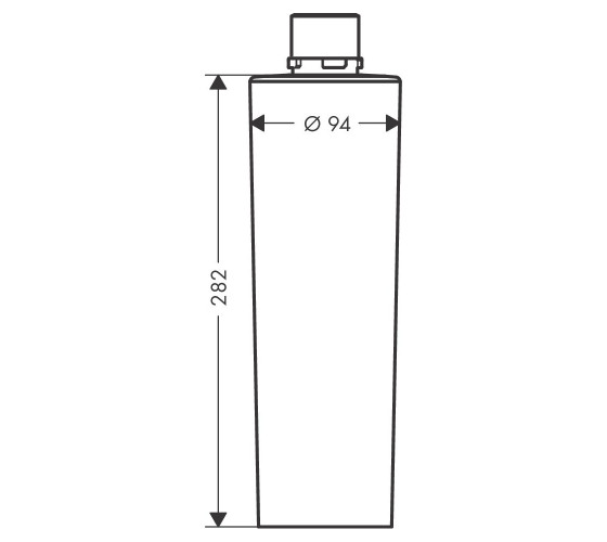 Змінний фільтр Hansgrohe ion exchanger Pro and active carbon (76827000)