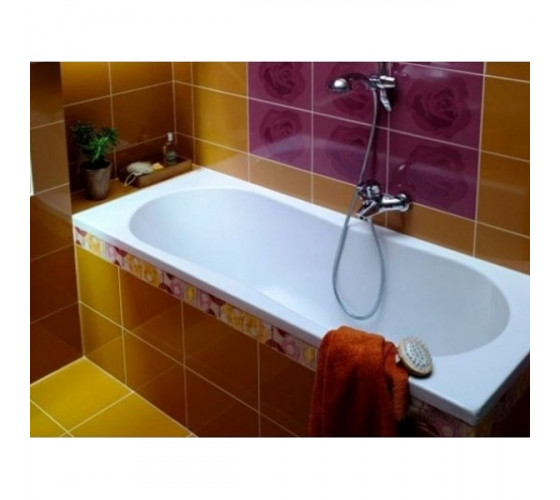 Ванна акриловая Cersanit ABS NIKE 150х70 с ножками, (S301-246)