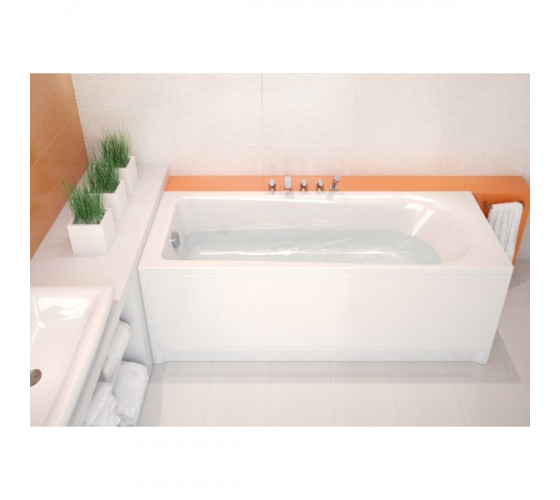 Ванна акриловая Cersanit FLAVIA 160х70 с ножками, (S301-106)