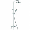 Душевая система со смесителем Kludi Logo Basic  Dual Shower System (680830500)