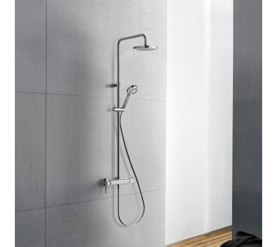 Душевая система со смесителем Kludi Logo Basic  Dual Shower System (680830500)